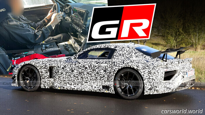 Toyota's GR Supercar Featuring a 900HP V8 Might Launch This Summer | Carscoops